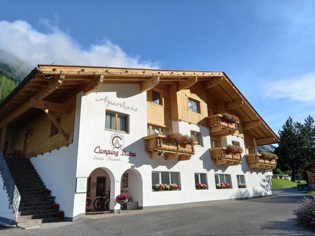 Aparthaus Camping Stubai Neustift im Stubaital Zewnętrze zdjęcie
